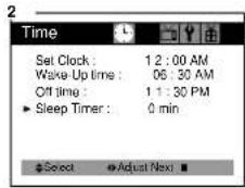 DAEWOO DTQ-13U1FC - Select ▼ Adjust Next ■ - 1