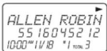 SYLVANIA STC984 - Editing a Stored Number in the Directory (Phone book) - 1