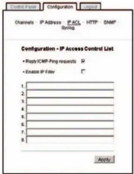 Lindy 32710 - Enable IP Filter - 1
