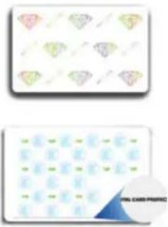 ZEBRA PVC Composite C104523-113 - Modern Print Features Are Hard to Copy - 1