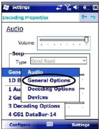 DATALOGIC 94ACC1382 - General Options - 1