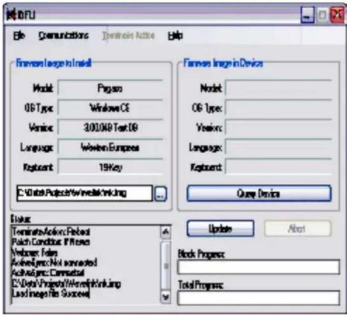 DATALOGIC 94ACC1382 - Updating the Firmware - 2