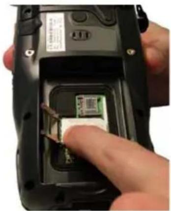 DATALOGIC 94ACC1382 - INSTALLING THE SIM CARD - 4