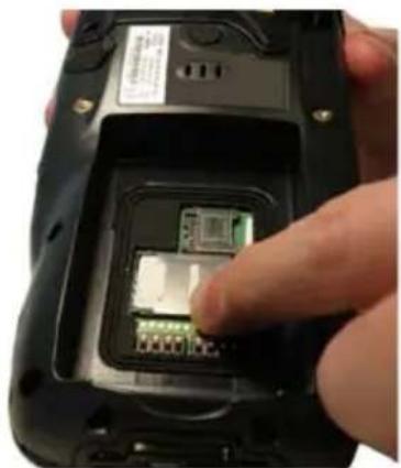 DATALOGIC 94ACC1382 - INSTALLING THE SIM CARD - 6