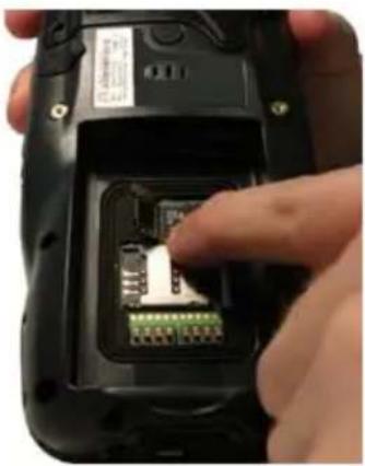 DATALOGIC 94ACC1382 - INSERTING A MICRO SD CARD - 4