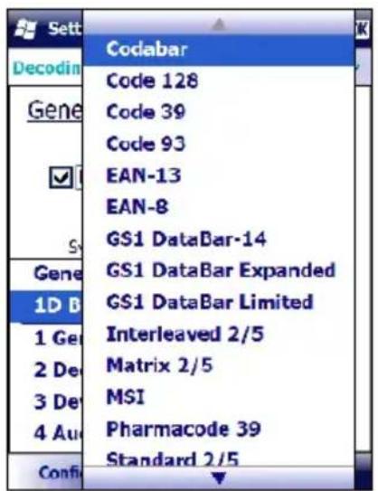 DATALOGIC 94ACC1382 - 1D Barcode Symbology Pages - 2