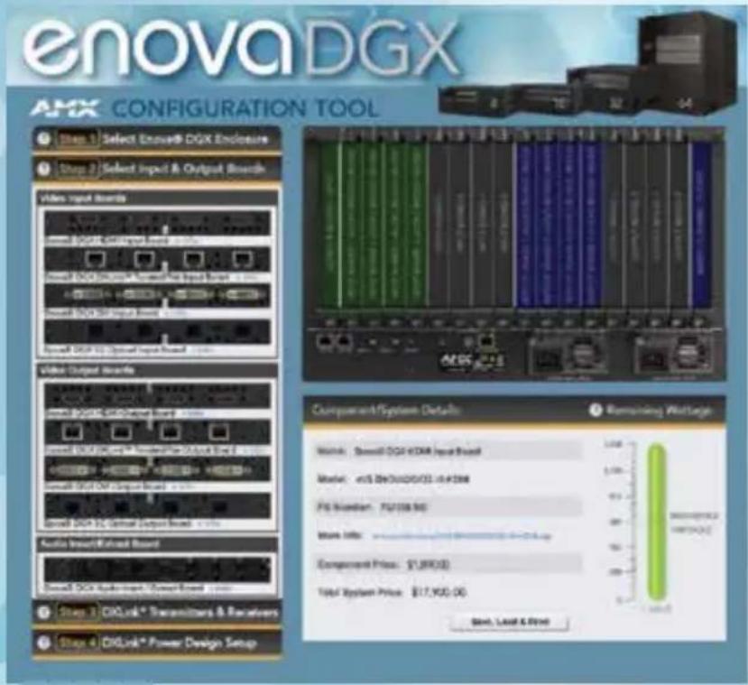 AMX HPX-B200 - Enova DGX Configuration Tool - 1