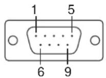 Moxa MGate EIP3270I-T - DB9 (Male) - 1