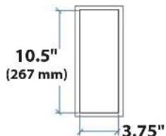 Ergotron 97-849 - StyleView® SV43/44 Supplemental Drawer - 12