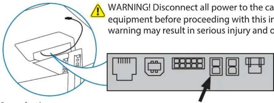 Ergotron 97-869 - Plug the keypad's cable into the drawer controller. - 8