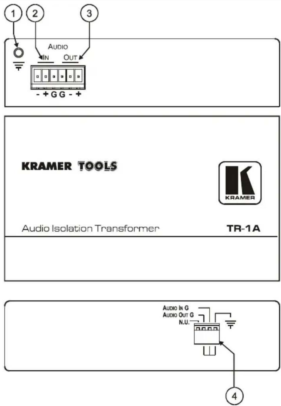 Kramer TR-2A - Your Isolation Transformers - 2
