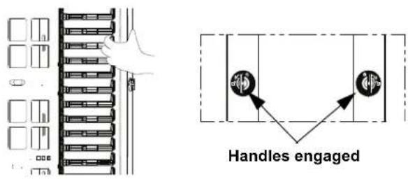 Panduit PED10B1 - Installation Instructions-Mounting Door to PRV Manager-8ft Sizes - 6