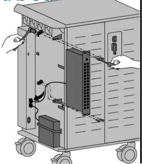 Ergotron 97-939 - Ethernet switch attachment: - 4