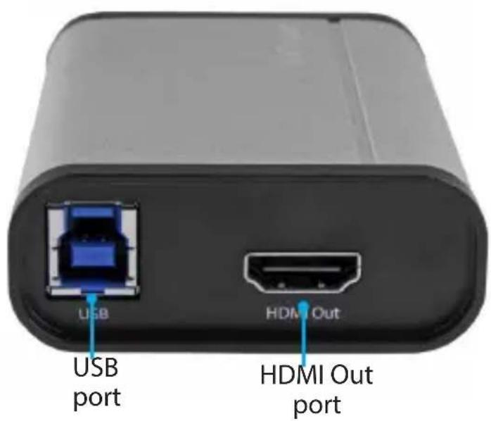 StarTech.com USB32HDCAPRO - Rear view - 1