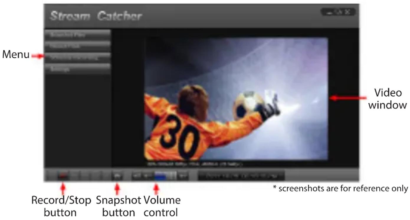 StarTech.com USB32HDCAPRO - Launch the Stream Catcher application - 2