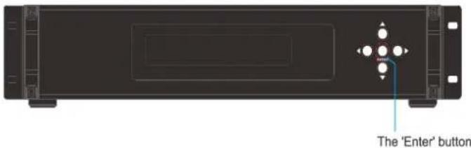 The 'Enter' button