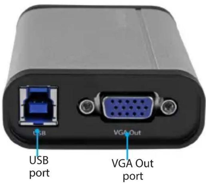 StarTech.com USB32VGCAPRO - Rear view - 1