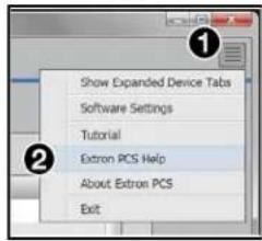 Extron DSC 3G-HD A - Starting the Configuration Program - 1
