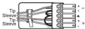 Extron DSC 3G-HD A - E AUDIO input connector — - 2