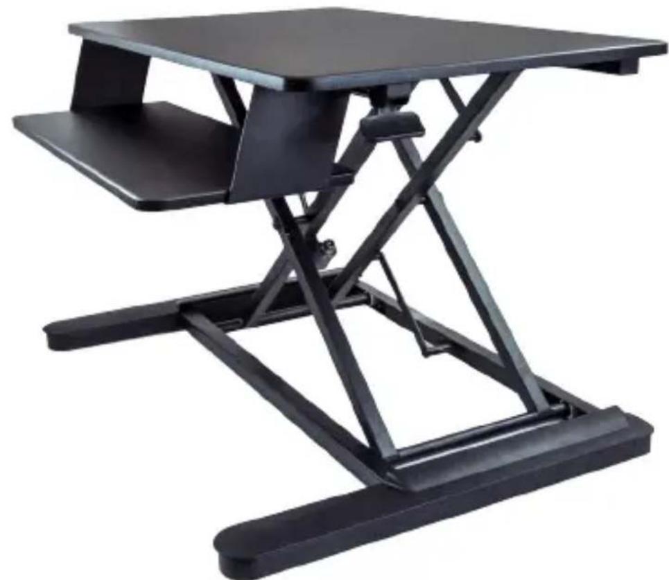 StarTech.com ARMSTSL - Sit-Stand Desktop Workstation - 35" Work Surface - 1