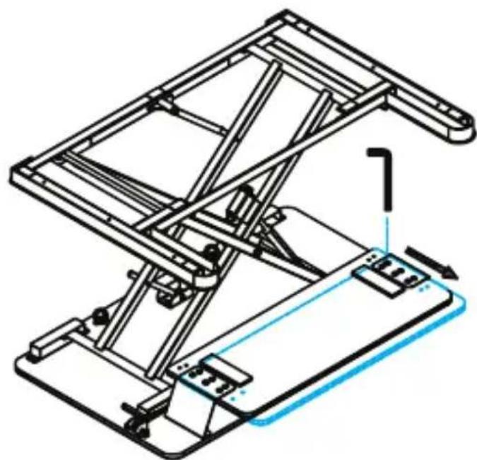 StarTech.com ARMSTSL - Reposition the keyboard tray - 1