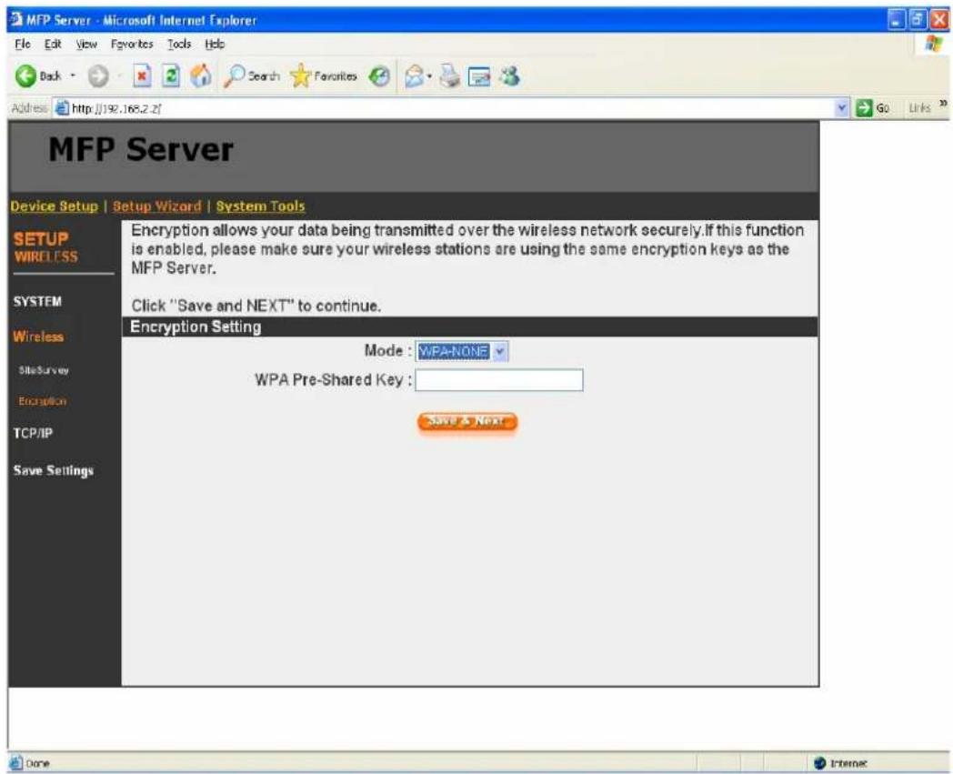 Edimax PS-1207MF - WPA-PSK or WPA-None Security Mode: - 2