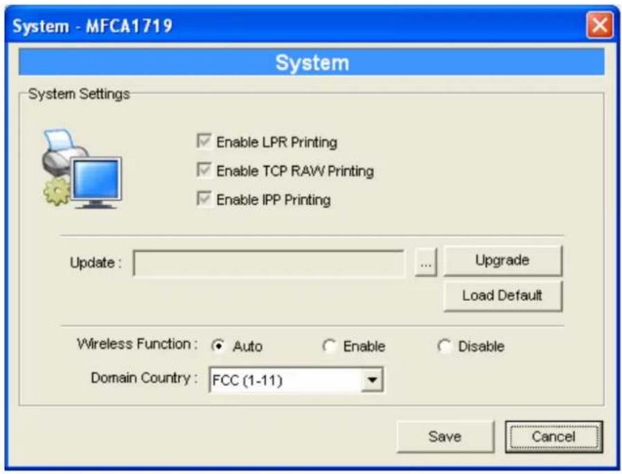 Edimax PS-1207MF - System Configuration - 1