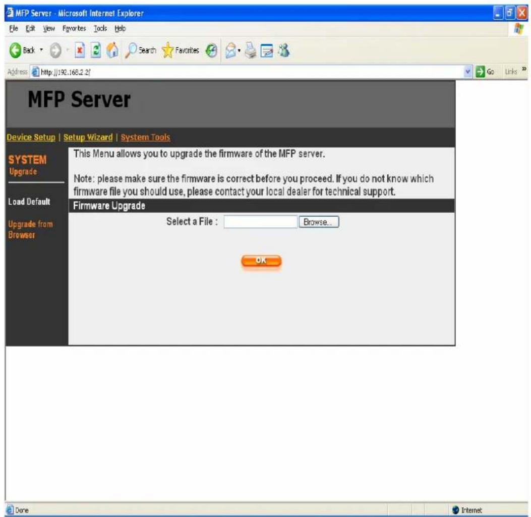 Edimax PS-1207MF - Upgrade Firmware from Browser - 1
