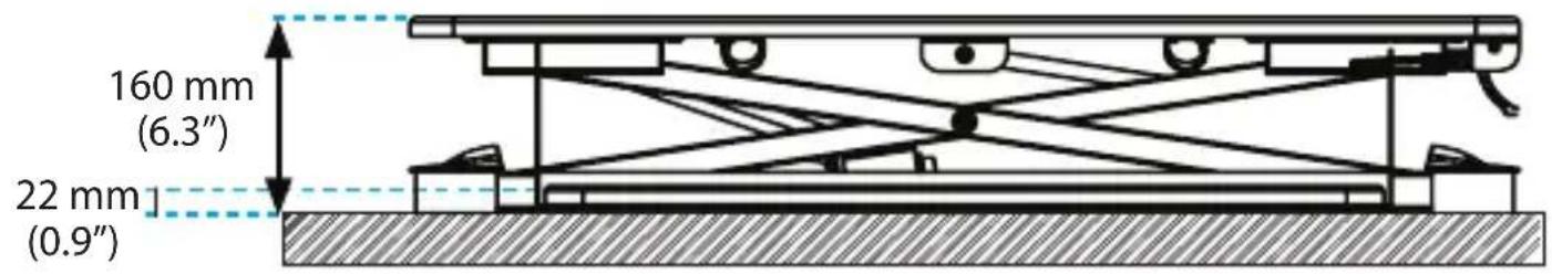 StarTech.com ARMSTSLG - Product dimensions ARMSTSLG - 1
