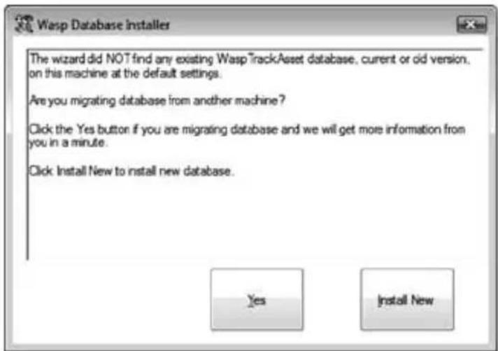 Wasp MobileAsset Enterprise Web Module - MIGRATING AN EXISTING DATABASE - 5