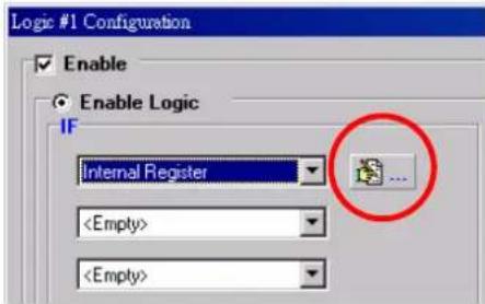Logic #1 Configuration Enable Enable Logic IF Internal Register