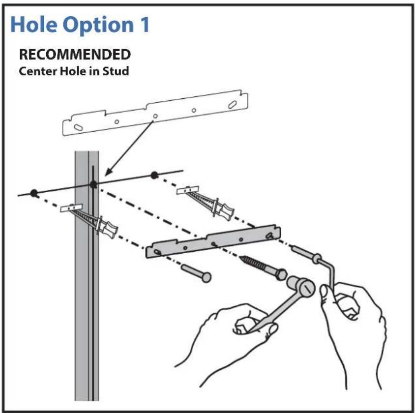Ergotron DM12-1005-2 - a First Choose a Hole Option: - 1
