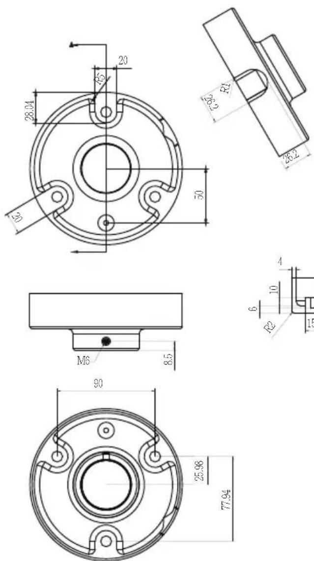 Vivotek AM-231 - Mechanical Drawings - 1