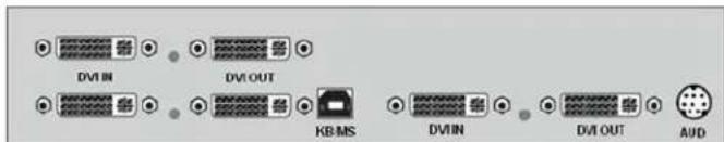 DVI IN DVI OUT KB-MS DVI IN DVI OUT AUD