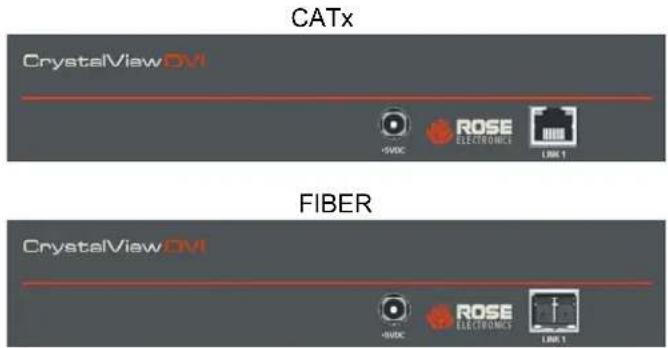CATx CrystalView OVI +500C ROSE ELECTRONICS LINK 1 FIBER CrystalView OVI +500C ROSE ELECTRONICS LINK 1