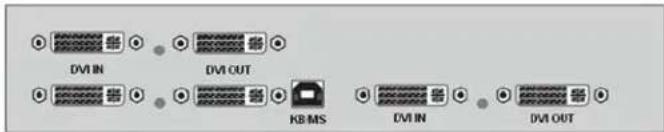DVI IN DVI OUT KB-MS DVI IN DVI OUT