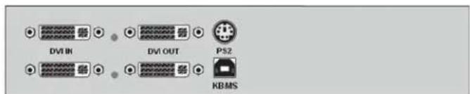 DVI IN DVI OUT PS2 KBMS
