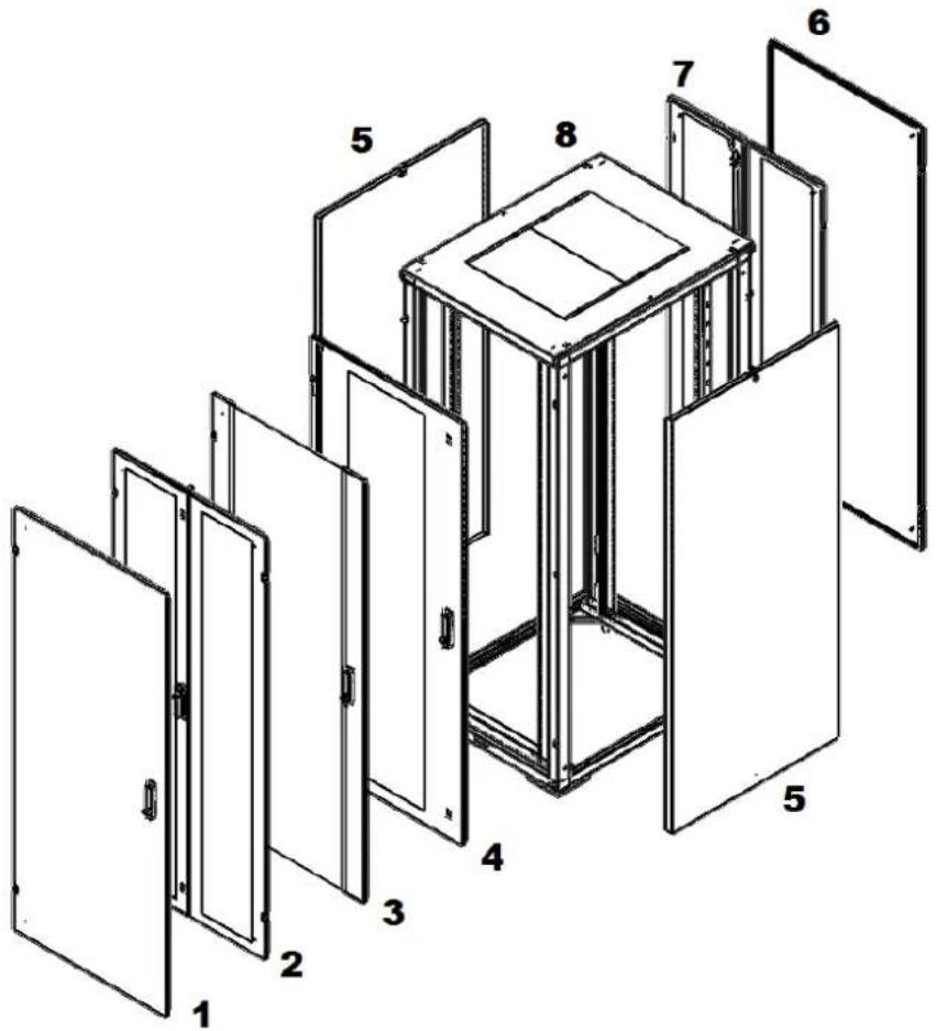EATON ETN-TPK610B - 800 WIDE EXPLODED VIEW - 1