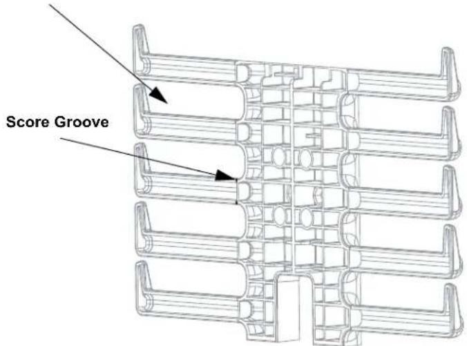 Panduit PRV679 - FINGER REMOVAL - 1