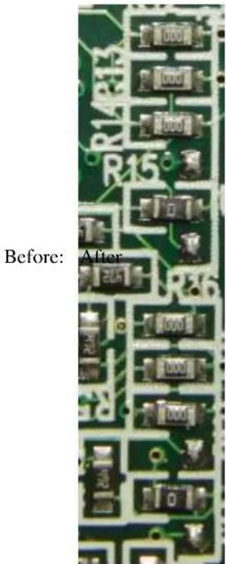Before: After