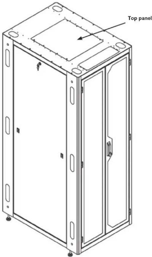 Black Box EC45U3032 - Top Panel and Mounting Options - 1