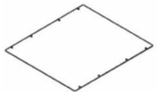 Black Box EC45U3032 - Part Number Description/Cabinet Components - 6
