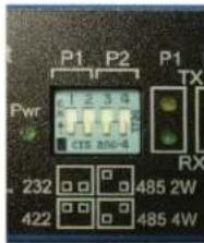 Black Box ICD140A - Setting COM Port Operating Modes - 1