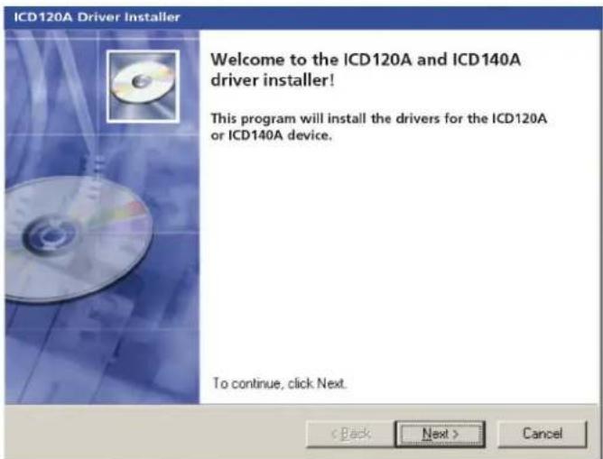 Black Box ICD140A - Installing the Driver - 1