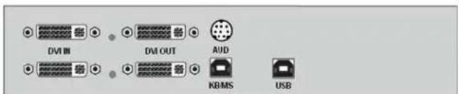 DVI IN DVI OUT AUD KBMS USB