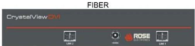 FIBER CrystalView OM LINK 2 -NADC ROSE ELECTRONICS LINK 1