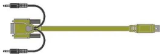 Rose CRK-2DTXUD1D/AUD/R - Special Application Cables - 2