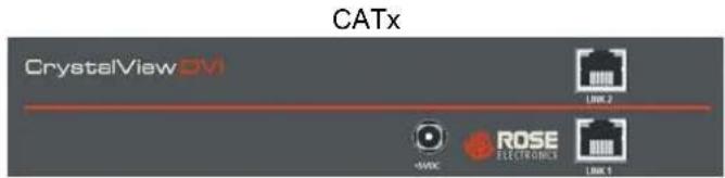 CATx CrystalView DM LINK 2 ROSE ELECTRONICS LINK 1