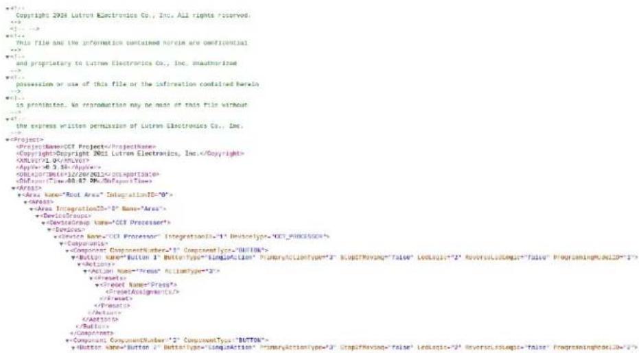 AMX NXB-CCG - XML Integration File - 1
