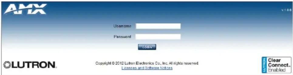 AMX NXB-CCG - Accessing the Web Interface Pages - 1